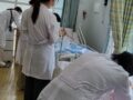 동구 보건소에서 모든 어르신 구강검진과  구강마사지, 틀니 소독등을 해주셨습니다. 